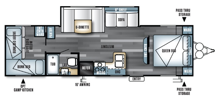 30' Salem Cruise Lite Trailer